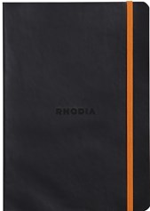 Rhodia Softcover A5 Dotted Notebook Black
