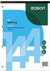 EASON A4 PAD NF/M 144PGS 70GSM- Pack of 5