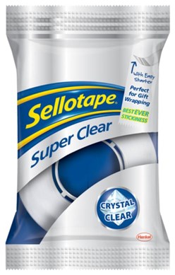 Sellotape Superclear 18X25