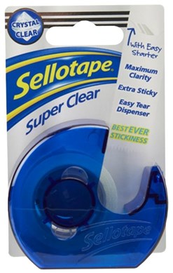 Sellotape Superclear 18X15 Dispenser