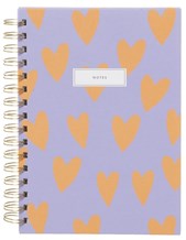 Hearts Wiro A5 Notebook