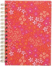 Pink Floral A5 Wiro Notebook