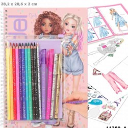TOPModel Colouring Book With Pen Set-11389