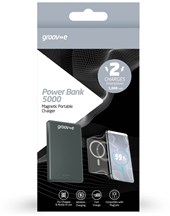 Groove 5000mAH Slimline Magnetic Powerbank
