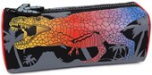 Dinosaur T Rex Terror Pencil Case - Black