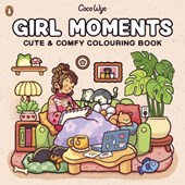 Girl Moments Cozy Colouring Book