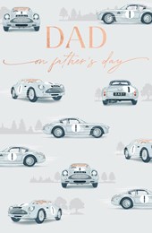 Fathers Day Card - Cars