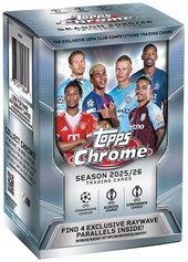 Topps Chrome UEFA Club Football Trading Cards
