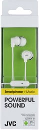 JVC Type C In Ear Wired Headphones - White