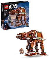 LEGO Star Wars Gingerbread AT-AT Walker, Christmas Craft Building Set 40806