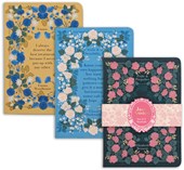 Portico Pride & Prejudice B6 Notebooks - Set of 3