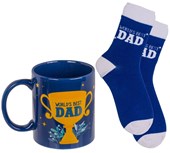 Out of the Blue World's Best Dad Mug & Socks Gift Set
