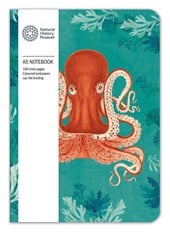 Museum & Galleries A5 Luxury Notebook - Octopus