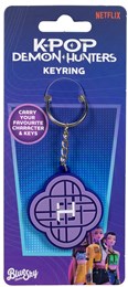 KPop Demon Hunters Keychain - 2D - Huntr/x