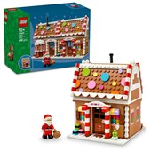 LEGO Festive Gingerbread House Christmas Toy 40809