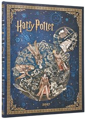 Paperblanks 2027 Harry Potter Legends of Hogwarts Diary Ultra 12-Month Hardcover Dayplanner - Vertical