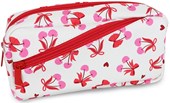 Cherries Diagonal Zip Pencil Case