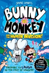 Bunny vs Monkey and the Human Invasion!