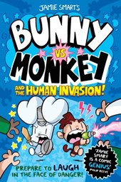Bunny vs Monkey and the Human Invasion!