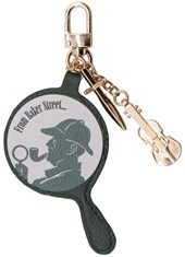 Portico Sherlock Holmes Reversible Bag Charm
