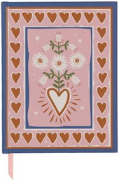 Designworks A Dopo Hearts Journal - A5