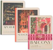 Portico Romeo & Juliet B6 Journals - 3 pack