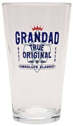 Widdop Celebrations Pint Glass & Coaster Set - True Original Grandad