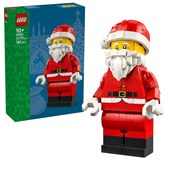 LEGO Seasons and Occasions Up-Scaled Santa Minifigure Christmas Toy Decoration 40820
