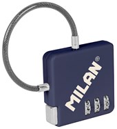 Milan 3-digit Combination Padlock - Blue