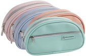 Exacompta Aquarel Oval Pencil Case Assorted Colours