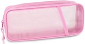 Mesh Pencil Case - Pink
