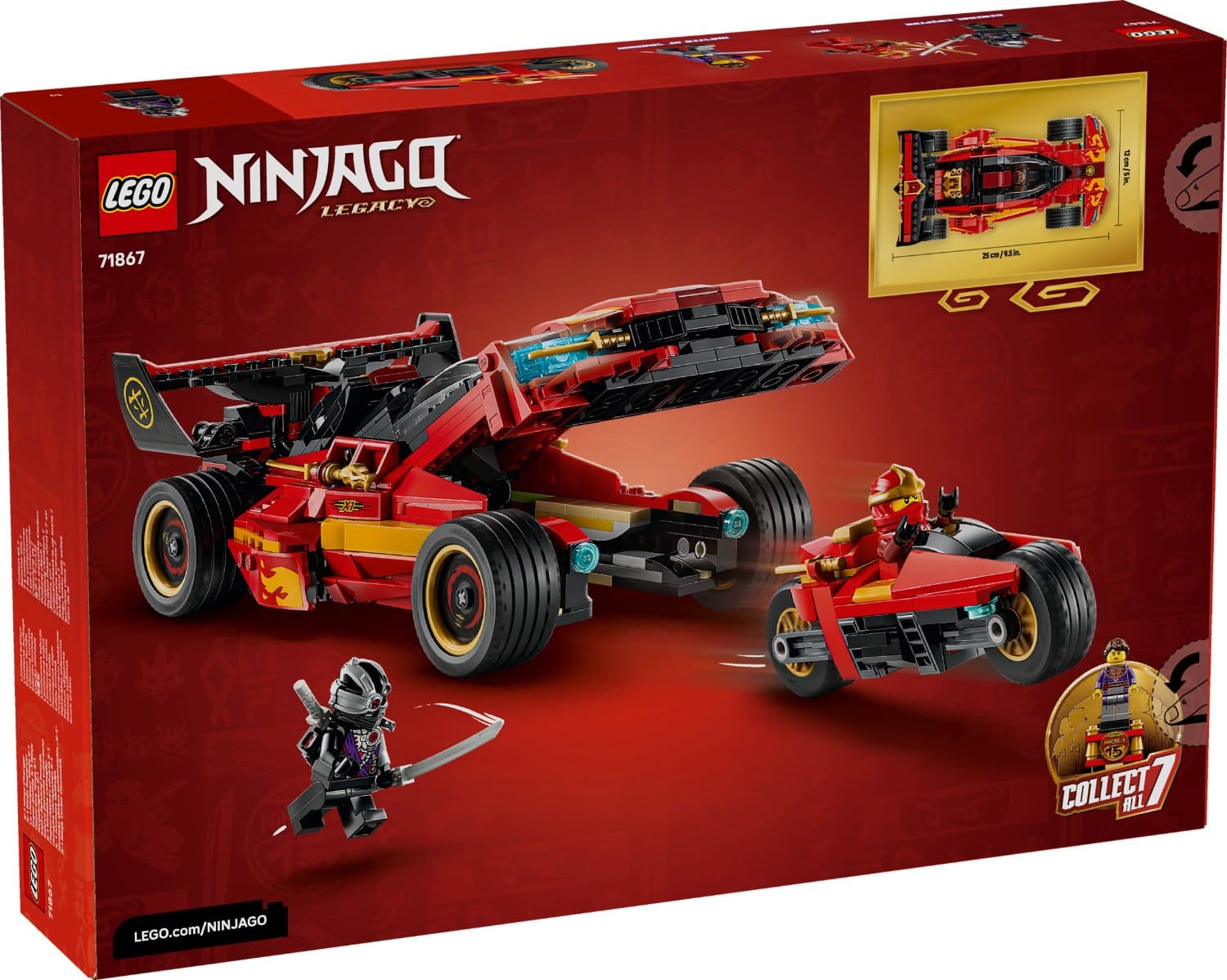 LEGO NINJAGO X-1 Ninja Charger 15th Anniversary 71867