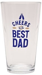 Widdop Celebrations Pint Glass & Coaster Set - Best Dad