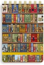 Flame Tree Bodleian Libraries: High Jinks Bookshelves Spiral Bound Pocket Notebook