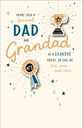 Fathers Day Card - Dad and Grandad