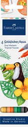 Faber Castell Goldfaber Aqua Dual Marker Tropical Toucan - Set of 4