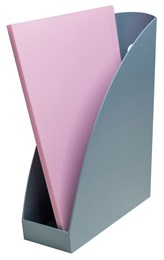 Exacompta Autentik Magazine Files Magcube - Blue Grey