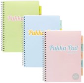 Pukka Pastel A4 Project Book Assorted Colours
