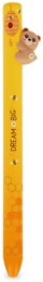 Legami Red Ink Retractable Ballpoint Pen - Teddy Bear