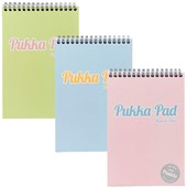 Pukka Pastel Reporter's Notebook Assorted Colours