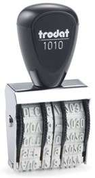 Trodat Date Stamp Carded 4 mm line dater