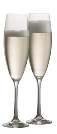 Galway Crystal Elegance Champagne/Prosecco pair