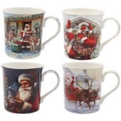 Lesser & Pavey Santa Mug Assortment - 300ml