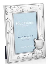 Newbridge Silver Teddy Bear Baby Frame 4x6