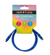 Inmotion Good Vibes USB-C to USB-C 1m - Metallic Navy Blue