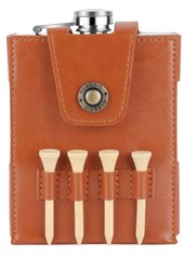 Newbridge Silver Golf Accessory Hip Flask