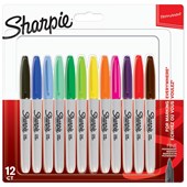 Sharpie Fine Assorted Markers 12 Pack