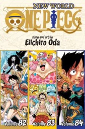 One piece. Volume 82, volume 83, volume 84 New world