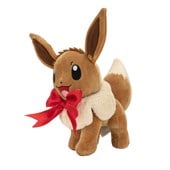 Squishmallows Pokemon 8" Plush Christmas Eevee with Bow