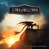 How To Train Your Dragon Movie 2026 Square Calendar